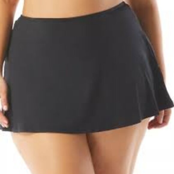 NWT! Michael Kors Black Skirted Swimsuit Bottom NEW! - Picture 1 of 2
